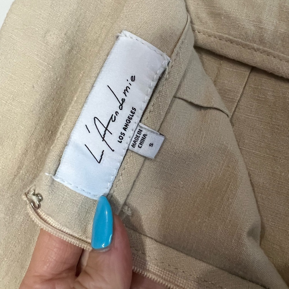 L'Academie The Jean Skort from Revolve - Picture 4 of 5
